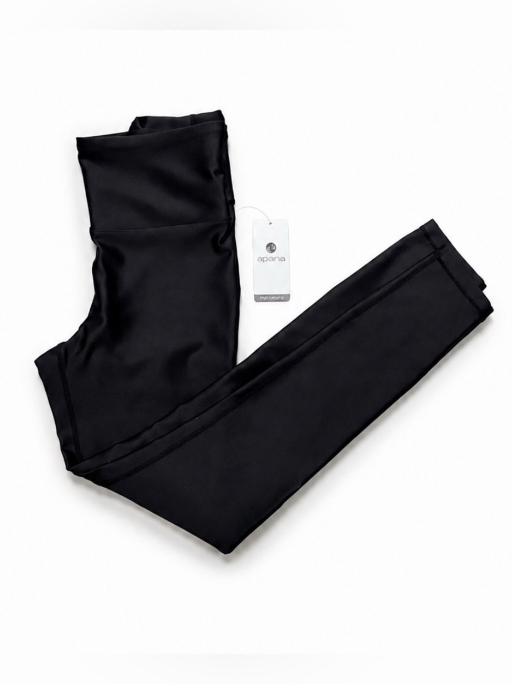 Apana Black High-Waist Jeggings